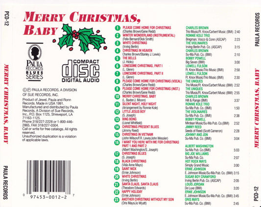 Various : Merry Christmas, Baby (CD, Comp, RM)