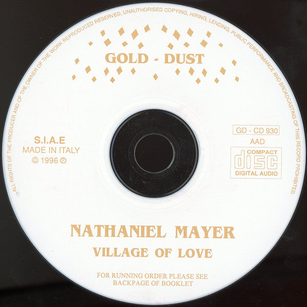 Nathaniel Mayer : Village Of Love (CD, Comp)