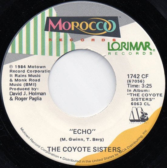 The Coyote Sisters : Straight From The Heart (Into Your Life) (7", Single)