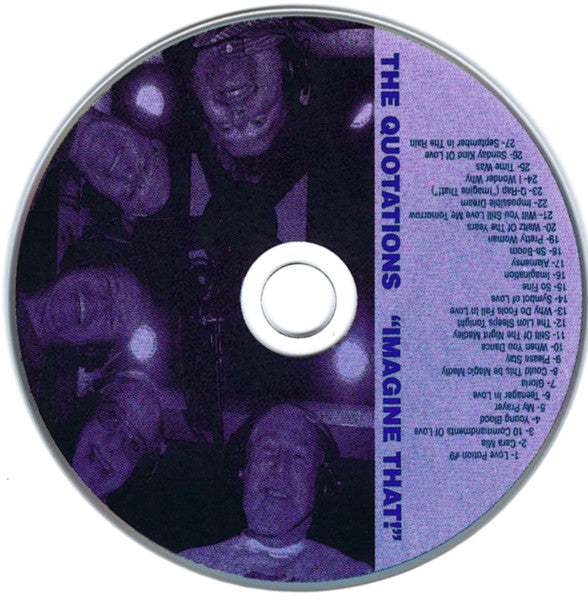 The Quotations : Imagine That! (CD, Comp)