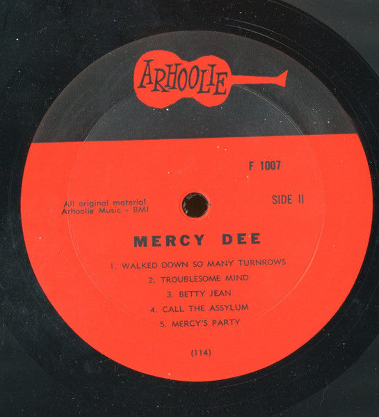 Mercy Dee Walton : Mercy Dee (LP, Album, Mono, RE)