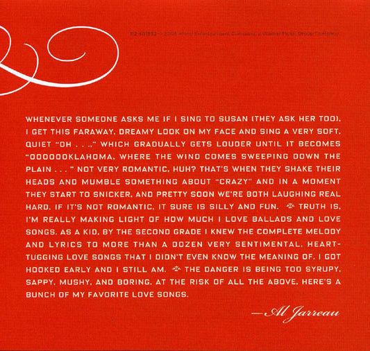 Al Jarreau : Love Songs (CD, Comp, RM)