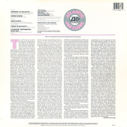Art Farmer Quartet Featuring Jim Hall : Live At The Half-Note (LP, Album, RE, RM)