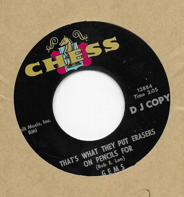 The Gems (2) : A Love Of Mine (7", Promo)