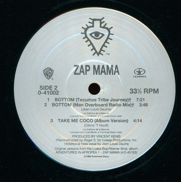 Zap Mama : Bottom (12", Maxi)