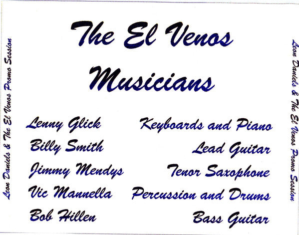 Leon Daniels (2) & The El Venos : Promo Session (CDr)