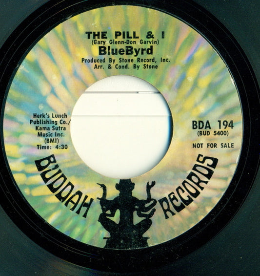 BlueByrd (2) : I Hear You Knocking / The Pill & I (7", Single, Promo, Styrene)