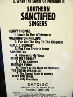 Various : Southern Sanctified Singers (LP, Comp, Ltd)