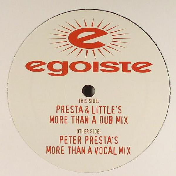Peter Presta Feat. Bonse : Totally Hooked (12")