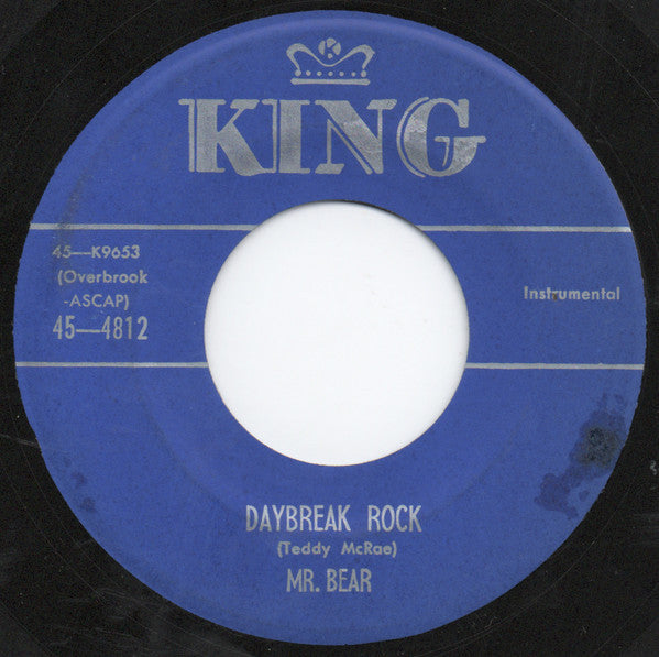Champion Jack Dupree And Mr. Bear / Mr. Bear : Walking The Blues / Daybreak Rock (7", Single)