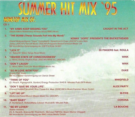Various : Summer Hit Mix '95 (2xCD, Mixed)