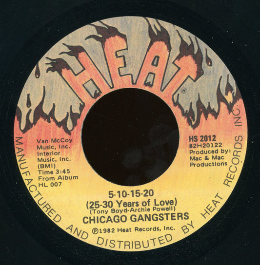 Chicago Gangsters : Break Your Promise / 5-10-15-20 (25-30 Years of Love) (7")