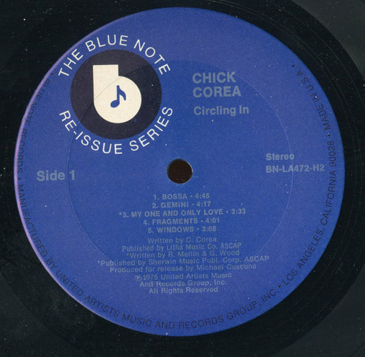 Chick Corea : Circling In (2xLP, Album)