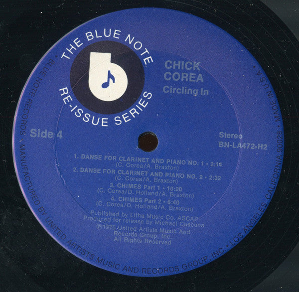 Chick Corea : Circling In (2xLP, Album)
