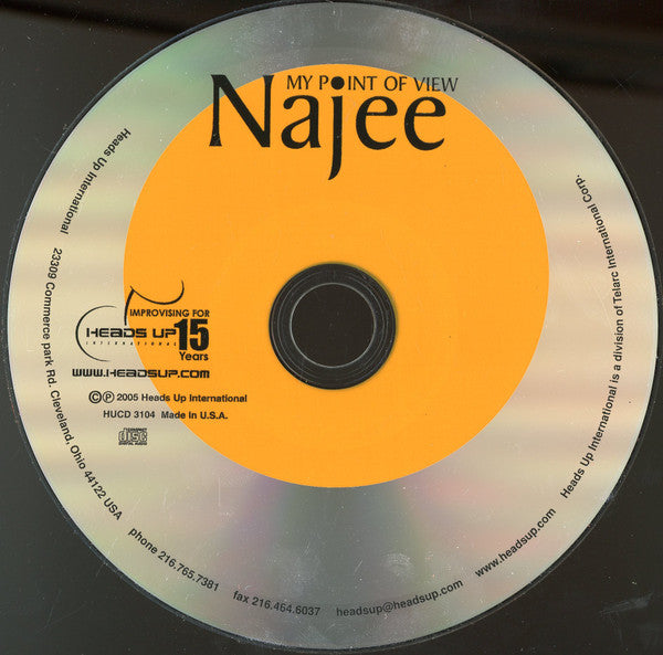 Najee : My Point Of View (CD, Album, Club, BMG)