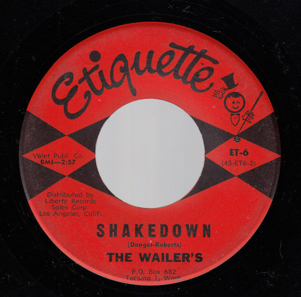 The Wailers (2) : We're Goin' Surfin / Shakedown (7", Single)