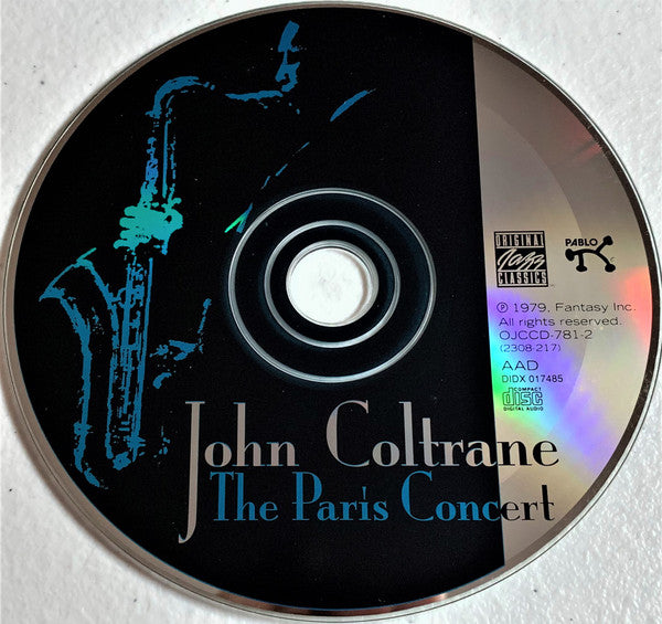 John Coltrane : The Paris Concert (CD, Album, RE, RM)