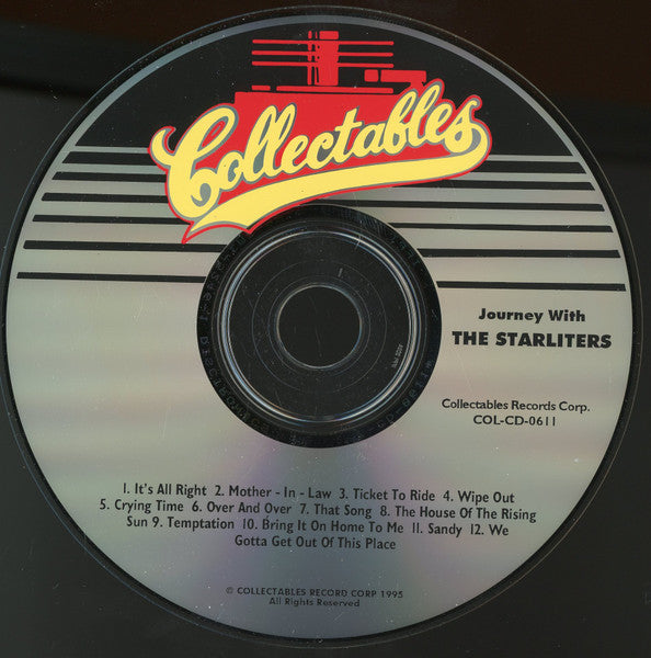 The Starliters (3) : Journey With The Starliters (CD, Album, RE)