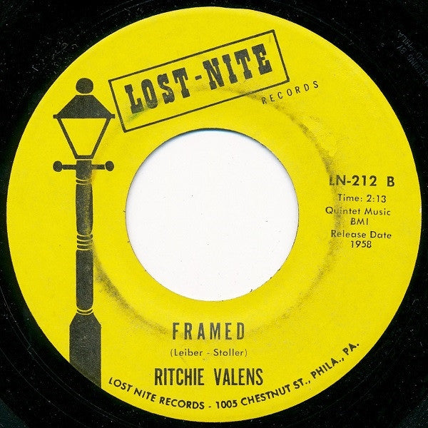 Ritchie Valens : Come On, Let's Go (7", Single, RE)