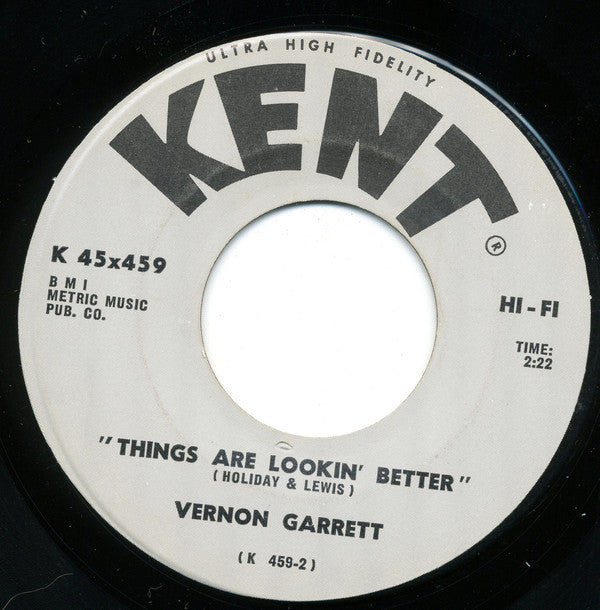 Vernon Garrett : Shine It On (7")