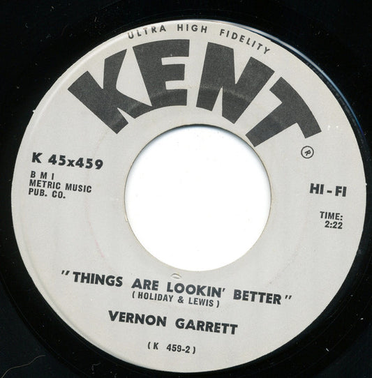 Vernon Garrett : Shine It On (7")