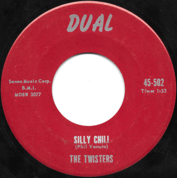 The Twisters : Peppermint Twist Time / Silly Chili (7", Single)