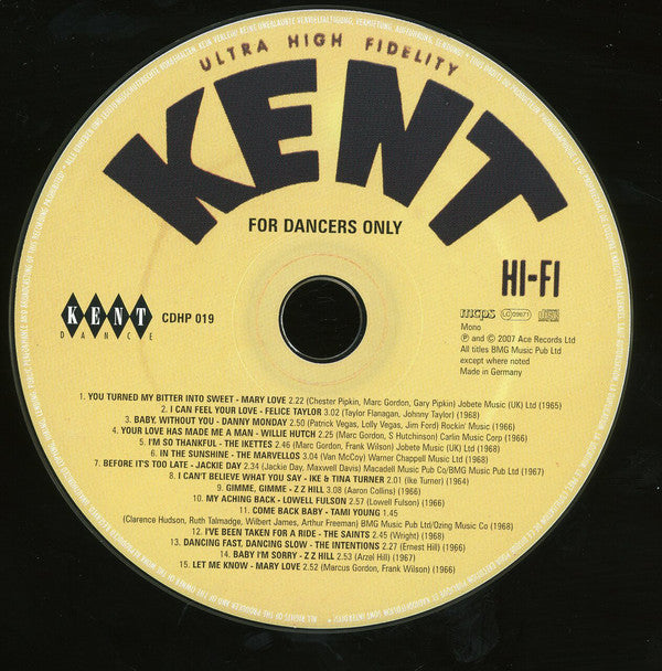 Various : For Dancers Only (CD, Comp, Mono, RE, RM)