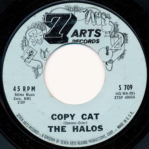 The Halos : Nag / Copy Cat (7", Single, Styrene)