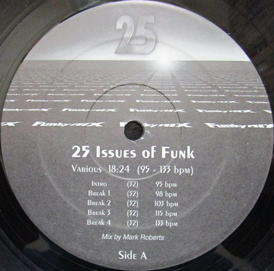 Various : Funkymix 25 (4x12", Comp, P/Mixed, Promo)