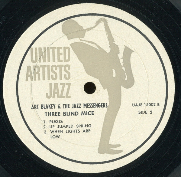 Art Blakey & The Jazz Messengers : 3 Blind Mice (LP, Album, Bri)