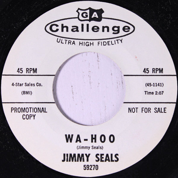 James Seals : Everybody's Doing The Jerk / Wa-Hoo (7", Promo)