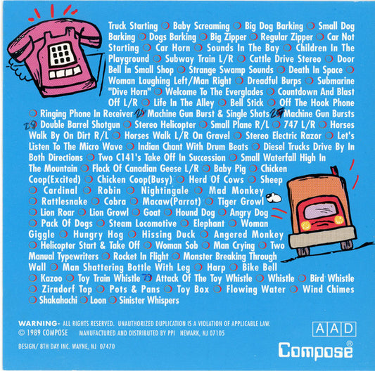 Various : More! Hollywood Sound Effects (CD)