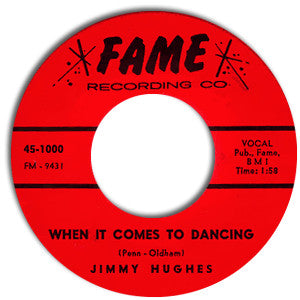 Jimmy Hughes : Midnight Affair / When It Comes To Dancing (7", Single)