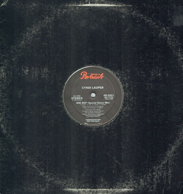 Cyndi Lauper : She Bop (12", Promo)