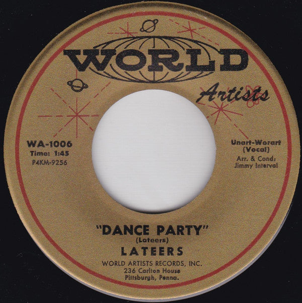 Lateers : The Smock / Dance Party (7")
