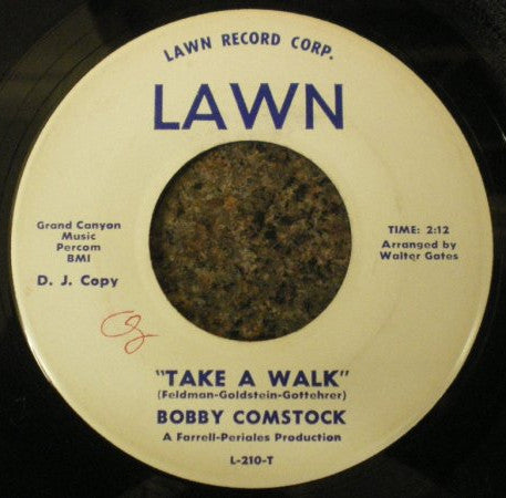 Bobby Comstock : Susie Baby (7", Single, Promo)