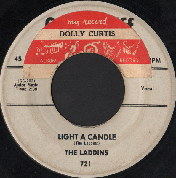 The Laddins : Yes, Oh Baby, Yes / Light A Candle (7")