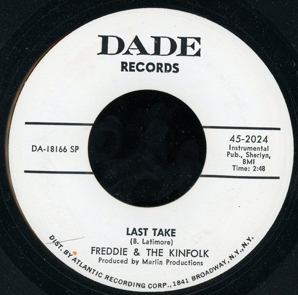 Freddie & The Kinfolk : Mashed Potato, Pop Corn (7", Promo, SP)