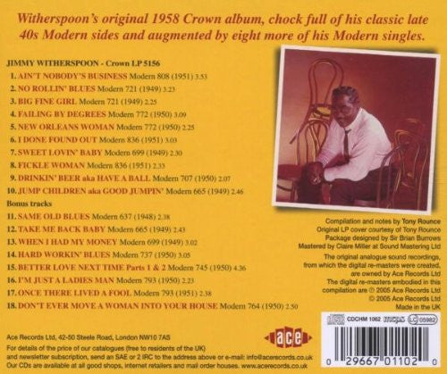 Jimmy Witherspoon : Jimmy Witherspoon (CD, Album)