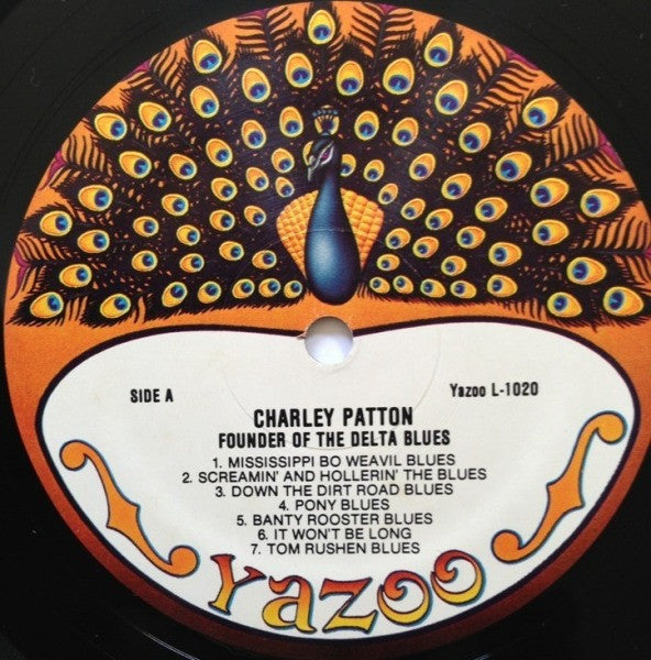 Charley Patton : Founder Of The Delta Blues 1929-1934 (2xLP, Comp, RE, Gat)