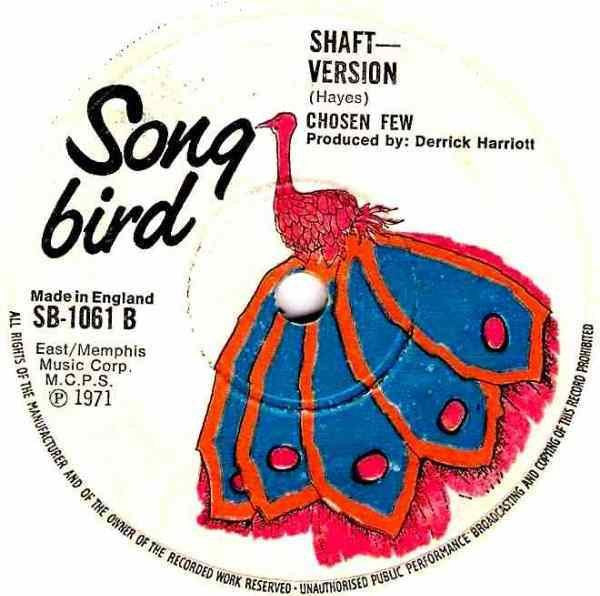 The Chosen Few : Shaft / Shaft - Version (7", Single, Sol)