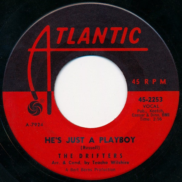The Drifters : I've Got Sand In My Shoes (7", Single)