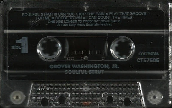 Grover Washington, Jr. : Soulful Strut (Cass, Album)
