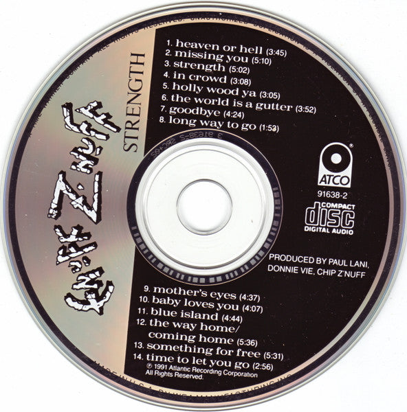 Enuff Z'nuff : Strength (CD, Album)