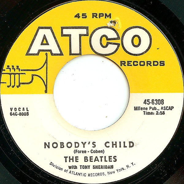 The Beatles : Ain't She Sweet (7", Single, Styrene, Mon)