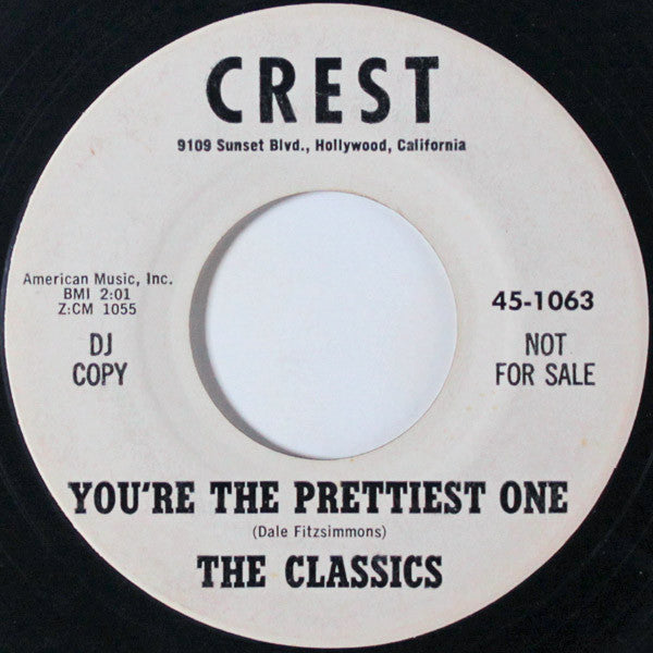 The Classics (8) : Let Me Dream / You're The Prettiest One (7", Promo)