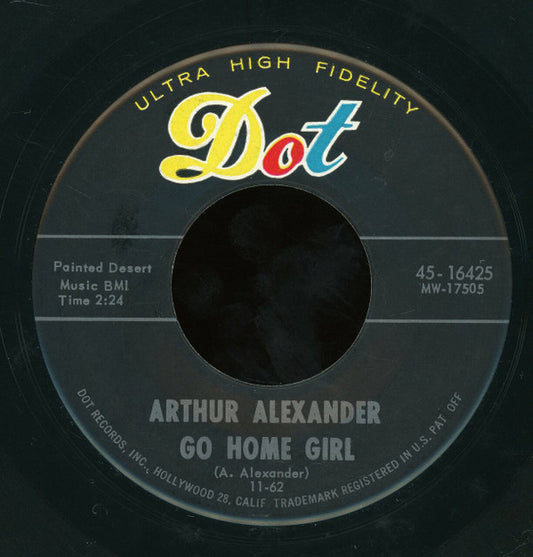 Arthur Alexander : You're The Reason / Go Home Girl (7", Single)
