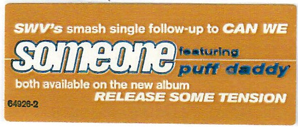 SWV : Someone (CD, Single)