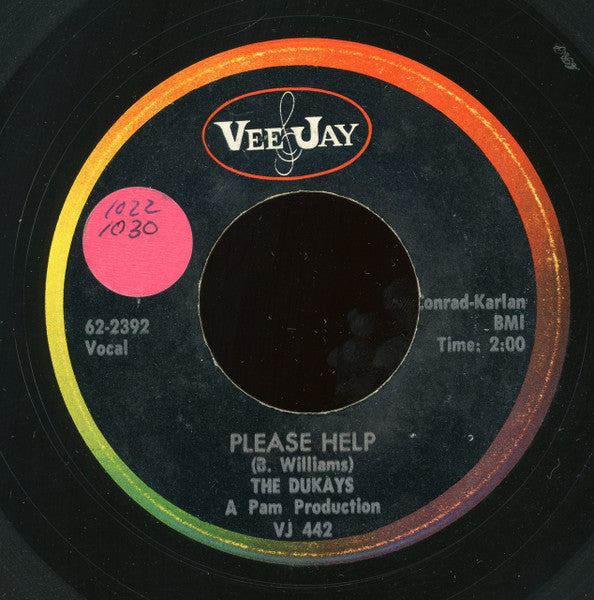 The Dukays : I'm Gonna Love You So / Please Help (7")