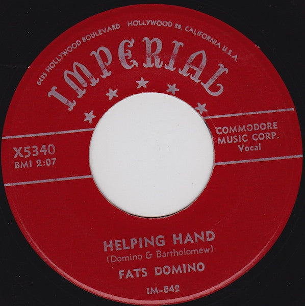 Fats Domino : Don't You Know / Helping Hand (7", Single)